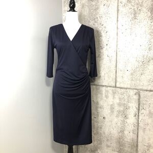 🆕 Marc Cain Dark Blue 3/4 Sleeve Dress